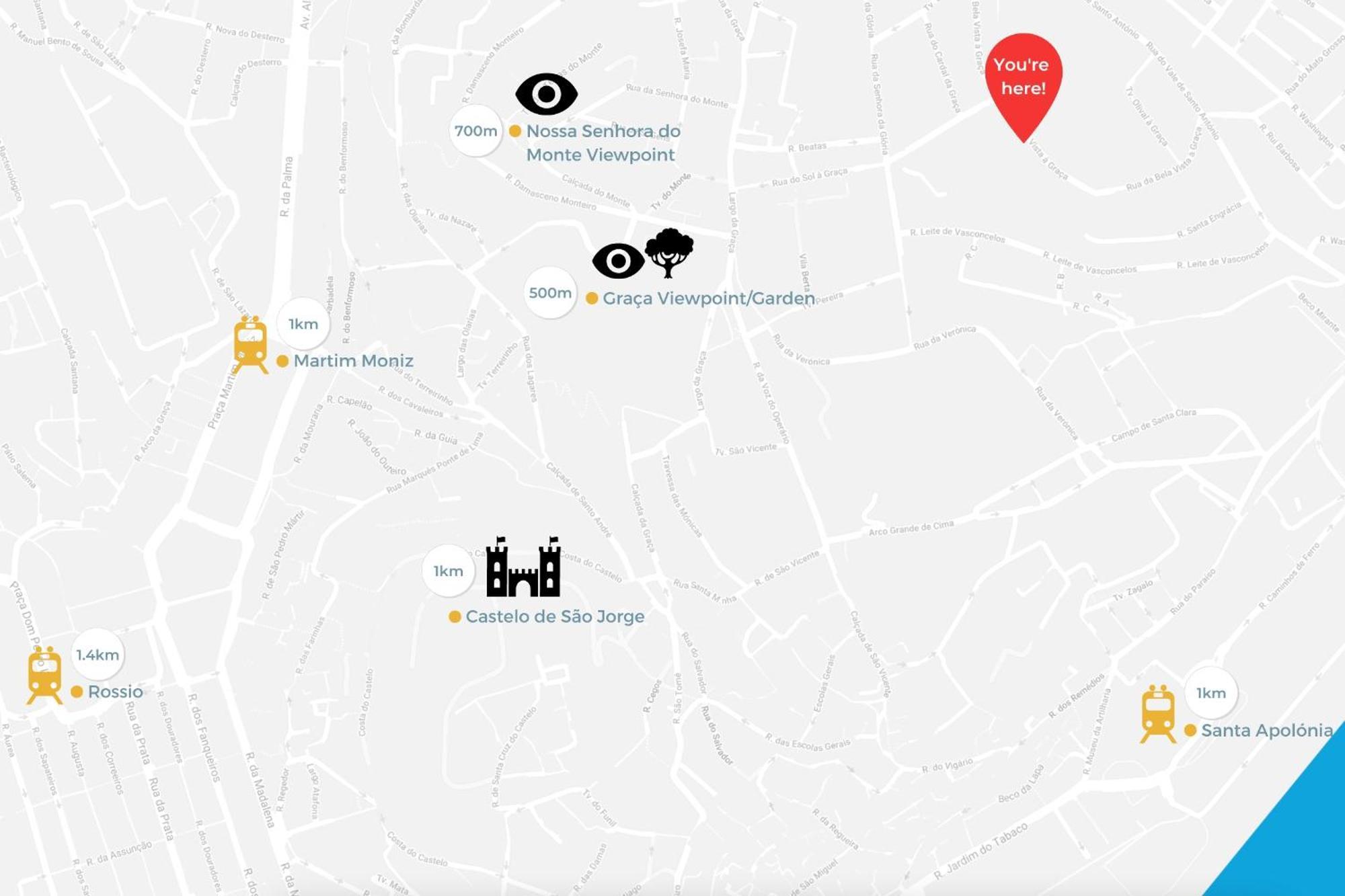 Graça Seven Hills Daire Lisboa Dış mekan fotoğraf